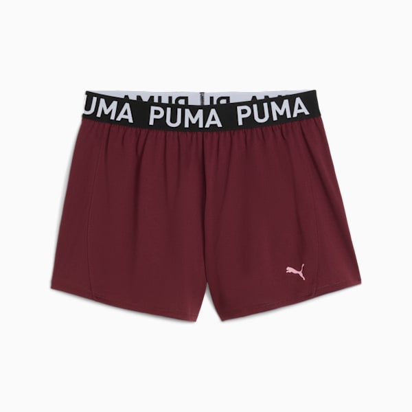 PUMA STRONG 3" Knit Shorts Women, Ruby Shimmer, extralarge-GBR